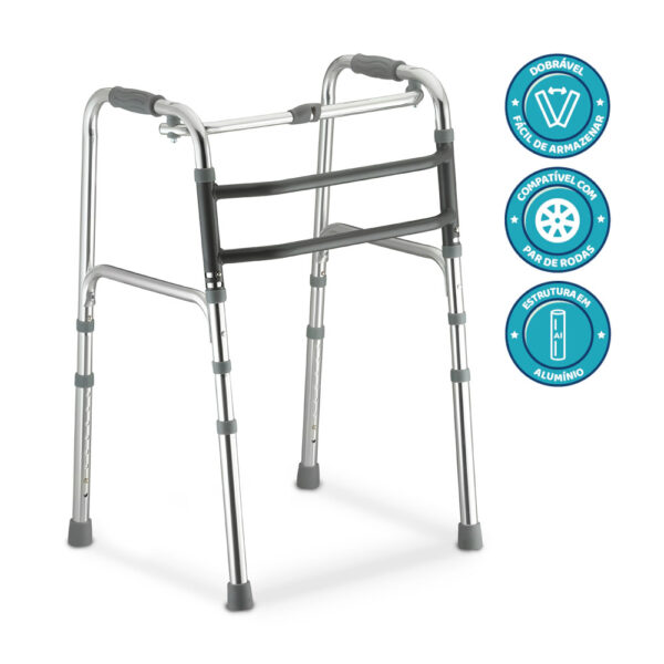 Andador Alumínio D10 - 130KG - Image 2