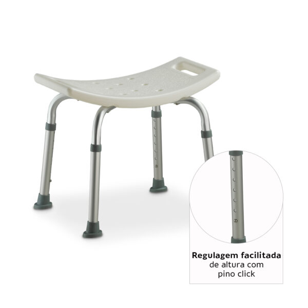 Banqueta de banho Modelo D1 - 135KG - Image 7
