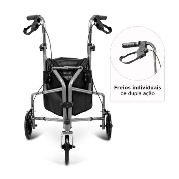 Andador 3 Rodas D11 - 100KG - Image 4