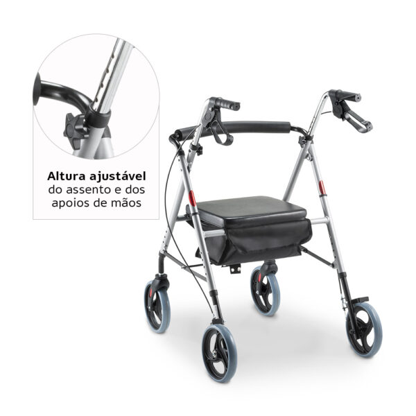 Andador Alumínio D12 - 110KG - Image 7