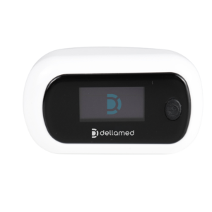 Oxímetro com Alarme de Emergência OLED de Alta Precisão Dellamed