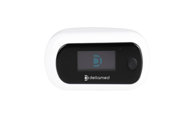 Oxímetro com Alarme de Emergência OLED de Alta Precisão Dellamed