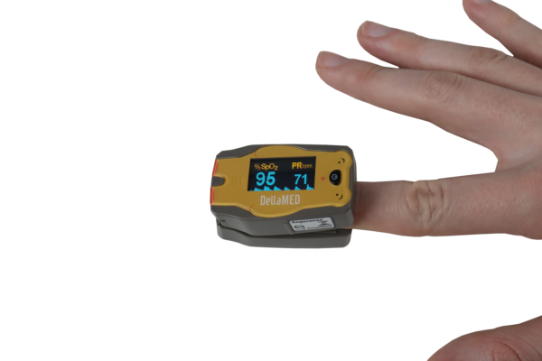 Oxímetro Pediátrico Digital Uso Infantil e Adulto Formato Ursinho Dellamed - Imagem 7