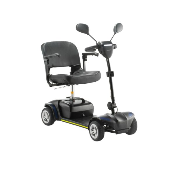 Scooter Elétrica LB Dobrável até 136 kg assento 44 cm Dellamed