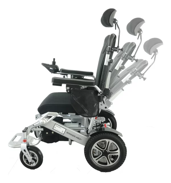 Cadeira De Rodas Motorizada Dobrável Leve Winnermed
