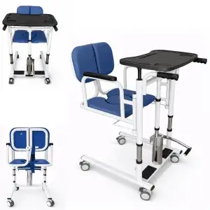 Cadeira de Transferência Apoio Manual Acamados e Cadeirantes W810 - Imagem 6